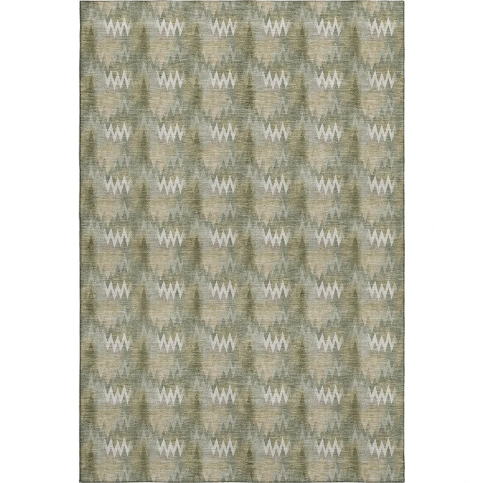 Dalyn Soft Essentials Green SE5 2ft.6in. x 3ft.10in. Rect. Rug