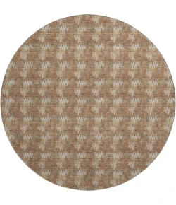 Dalyn Soft Essentials Orange SE5 8ft. x 8ft. Round Rug
