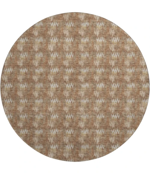 Dalyn Soft Essentials Orange SE5 8ft. x 8ft. Round Rug