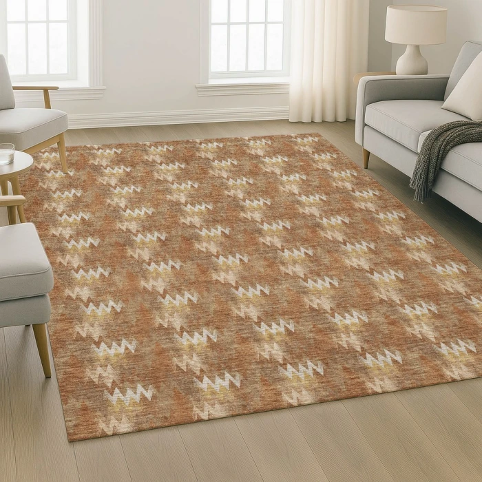 Dalyn Soft Essentials Orange SE5 3ft. x 5ft. Rect. Rug