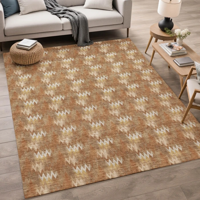 Dalyn Soft Essentials Orange SE5 3ft. x 5ft. Rect. Rug