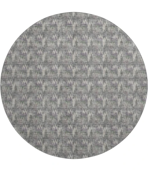 Dalyn Soft Essentials Gray SE5 8ft. x 8ft. Round Rug