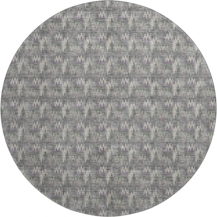 Dalyn Soft Essentials Gray SE5 8ft. x 8ft. Round Rug