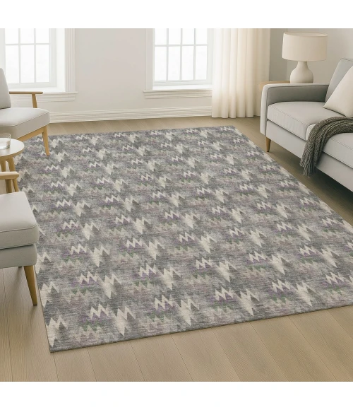 Dalyn Soft Essentials Gray SE5 2ft.6in. x 3ft.10in. Rect. Rug