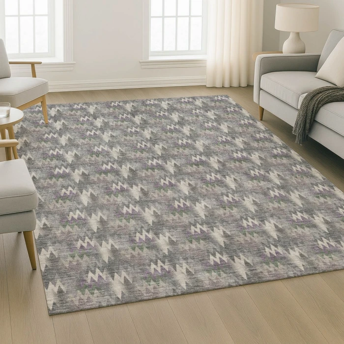 Dalyn Soft Essentials Gray SE5 2ft.6in. x 3ft.10in. Rect. Rug