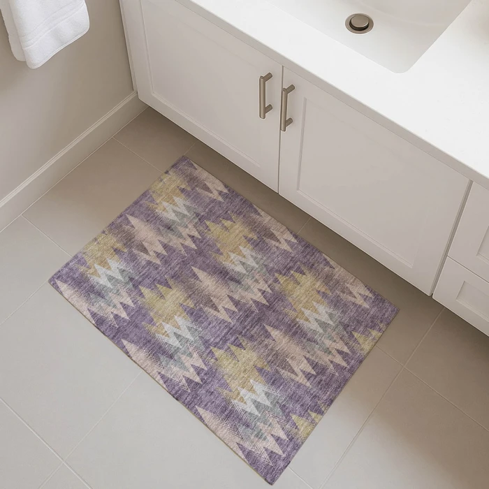 Dalyn Soft Essentials Purple SE5 1ft.8in. x 2ft.6in. Rect. Rug