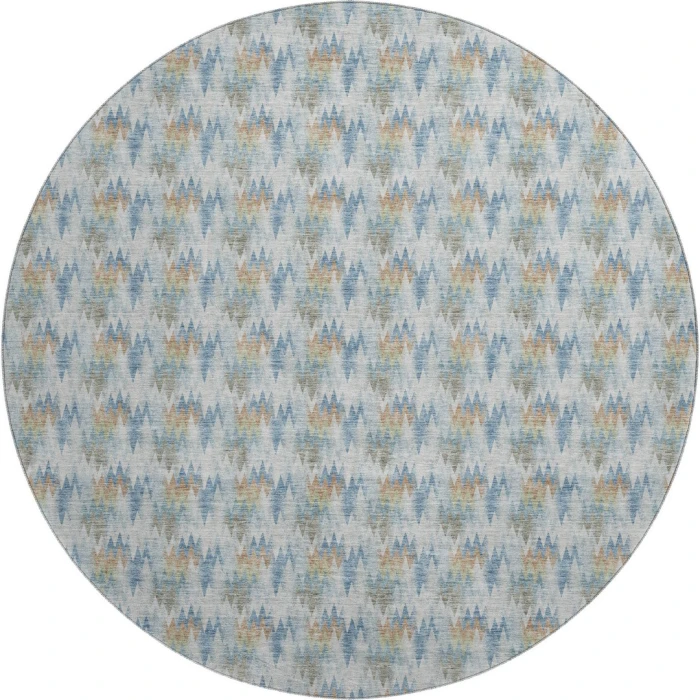 Dalyn Soft Essentials Multi SE5 8ft. x 8ft. Round Rug