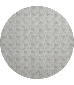 Dalyn Soft Essentials Gray SE5 8ft. x 8ft. Round Rug