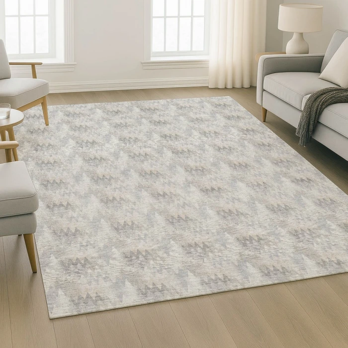 Dalyn Soft Essentials Gray SE5 2ft.6in. x 3ft.10in. Rect. Rug