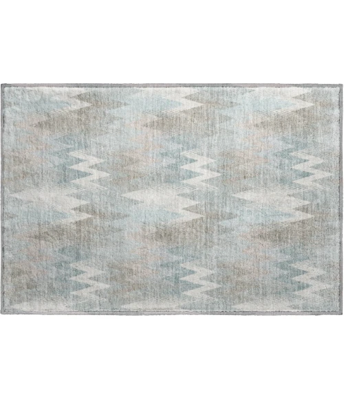 Dalyn Soft Essentials Blue SE5 1ft.8in. x 2ft.6in. Rect. Rug