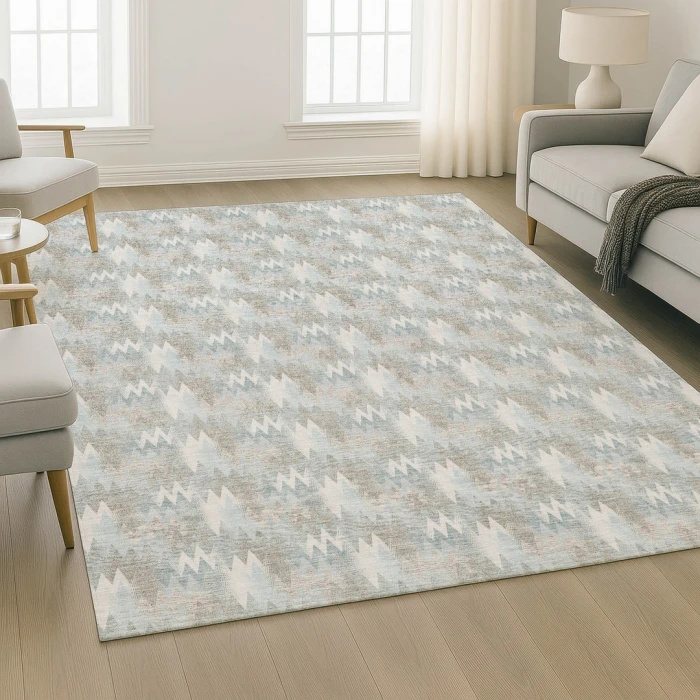 Dalyn Soft Essentials Blue SE5 10ft. x 14ft. Rect. Rug