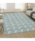 Dalyn Soft Essentials Teal SE5 2ft.6in. x 3ft.10in. Rect. Rug
