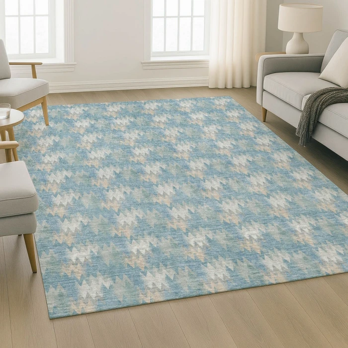 Dalyn Soft Essentials Teal SE5 2ft.6in. x 3ft.10in. Rect. Rug