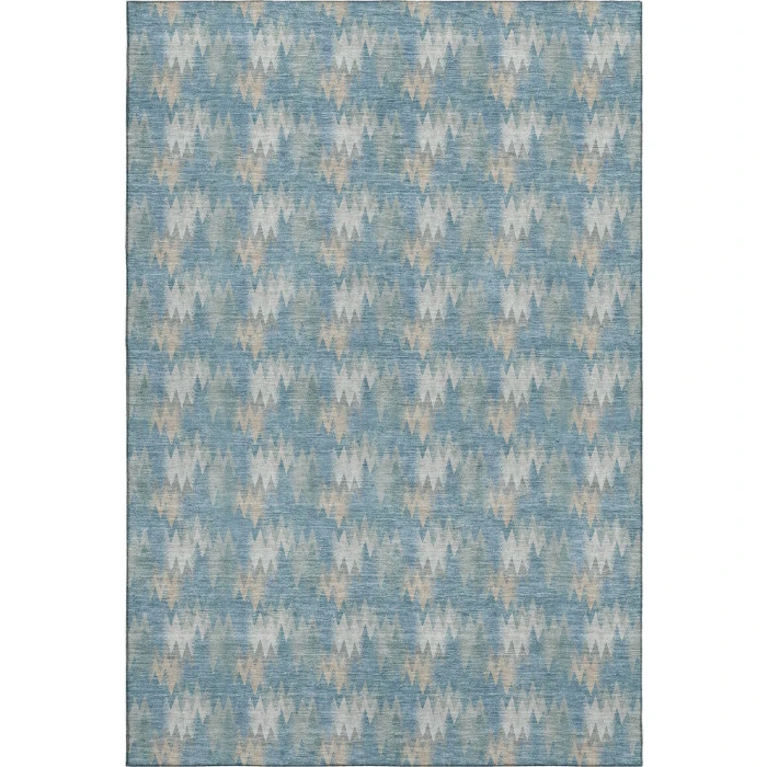 Dalyn Soft Essentials Teal SE5 2ft.6in. x 3ft.10in. Rect. Rug