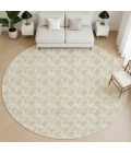 Dalyn Soft Essentials Gold SE5 8ft. x 8ft. Round Rug