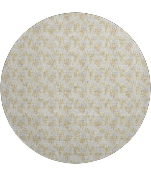Dalyn Soft Essentials Gold SE5 8ft. x 8ft. Round Rug
