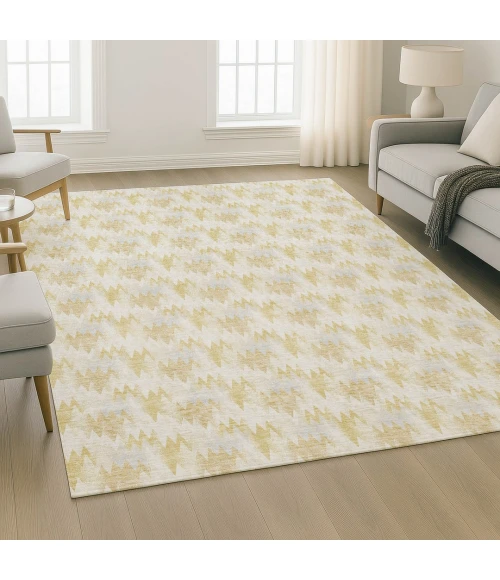 Dalyn Soft Essentials Gold SE5 2ft.6in. x 3ft.10in. Rect. Rug