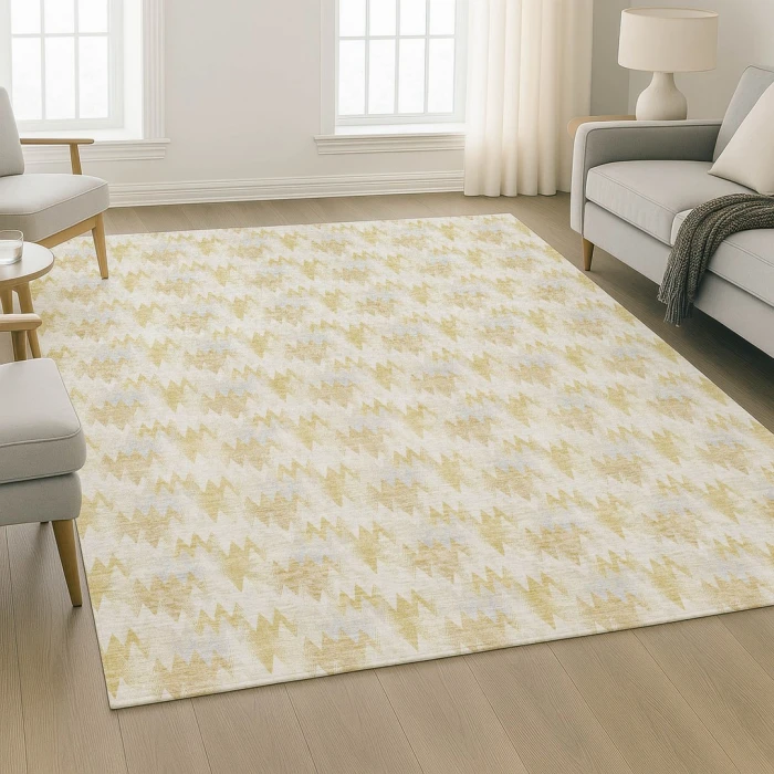 Dalyn Soft Essentials Gold SE5 9ft. x 12ft. Rect. Rug