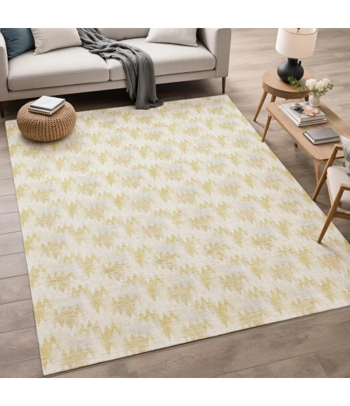 Dalyn Soft Essentials Gold SE5 2ft.6in. x 3ft.10in. Rect. Rug