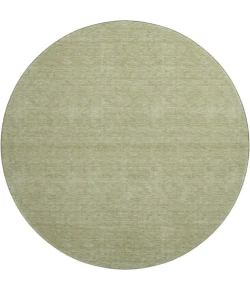Dalyn Soft Essentials Green SE6 8ft. x 8ft. Round Rug
