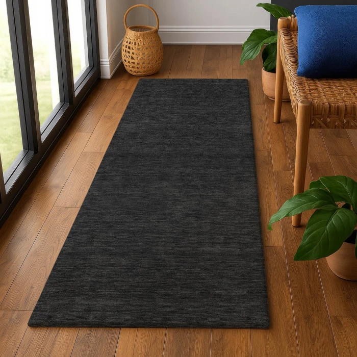 Dalyn Soft Essentials Black SE6 2ft.3in. x 7ft.6in. Rect. Rug
