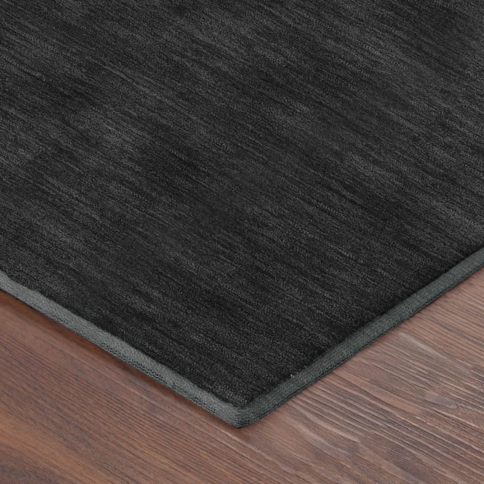 Dalyn Soft Essentials Black SE6 1ft.8in. x 2ft.6in. Rect. Rug