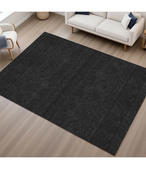 Dalyn Soft Essentials Black SE6 2ft.6in. x 3ft.10in. Rect. Rug