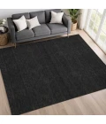 Dalyn Soft Essentials Black SE6 2ft.6in. x 3ft.10in. Rect. Rug