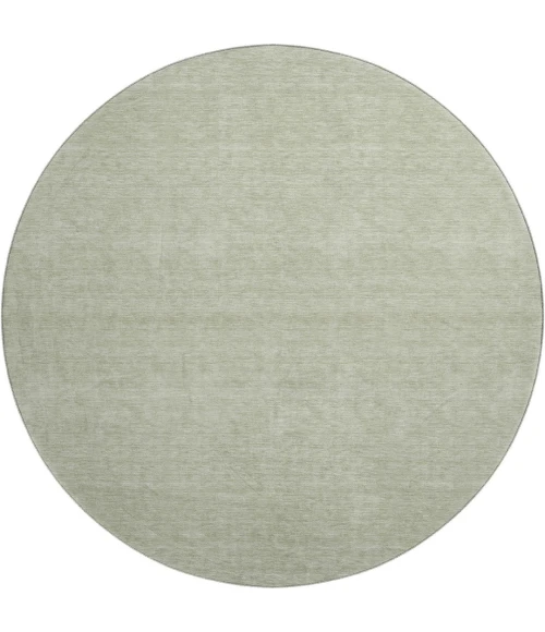 Dalyn Soft Essentials Green SE6 8ft. x 8ft. Round Rug