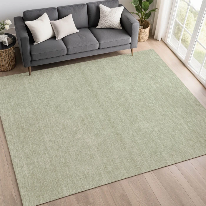 Dalyn Soft Essentials Green SE6 2ft.6in. x 3ft.10in. Rect. Rug