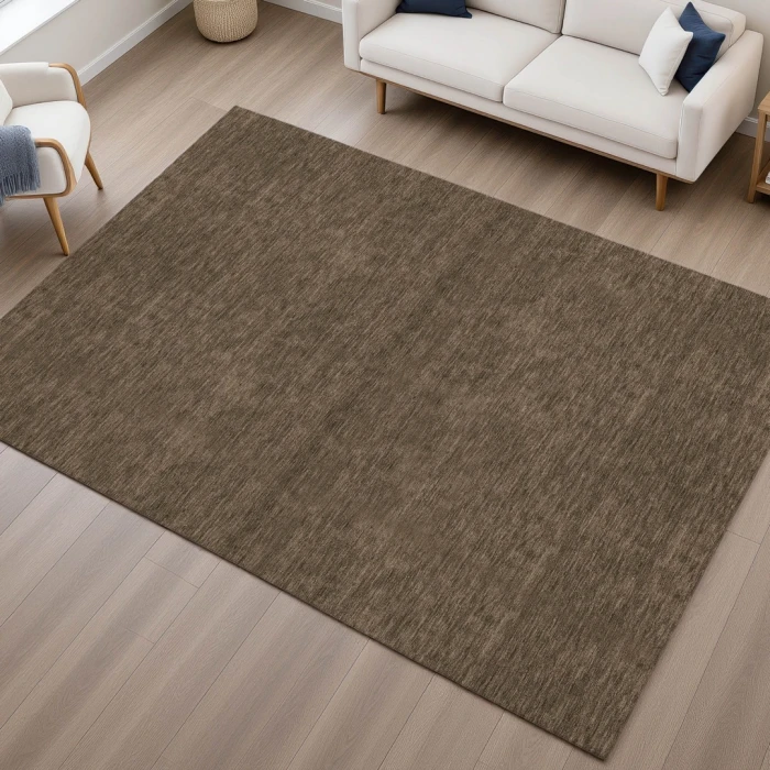 Dalyn Soft Essentials Brown SE6 2ft.6in. x 3ft.10in. Rect. Rug