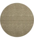 Dalyn Soft Essentials Brown SE6 8ft. x 8ft. Round Rug