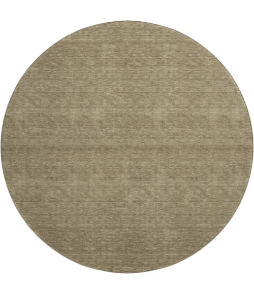 Dalyn Soft Essentials Brown SE6 8ft. x 8ft. Round Rug