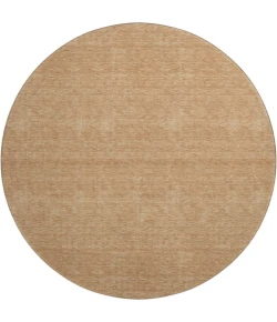 Dalyn Soft Essentials Orange SE6 8ft. x 8ft. Round Rug
