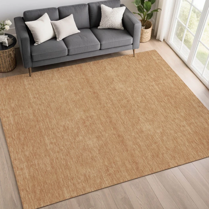 Dalyn Soft Essentials Orange SE6 8ft. x 10ft. Rect. Rug