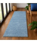 Dalyn Soft Essentials Blue SE6 2ft.3in. x 7ft.6in. Rect. Rug