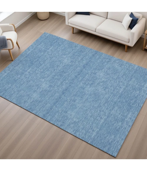 Dalyn Soft Essentials Blue SE6 2ft.6in. x 3ft.10in. Rect. Rug