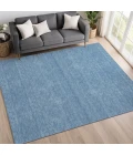 Dalyn Soft Essentials Blue SE6 2ft.6in. x 3ft.10in. Rect. Rug