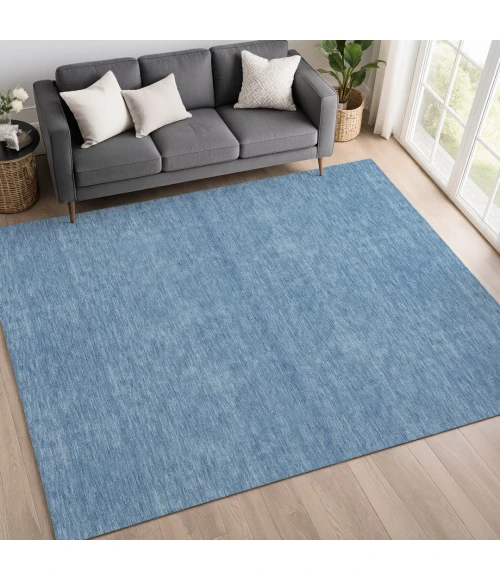 Dalyn Soft Essentials Blue SE6 2ft.6in. x 3ft.10in. Rect. Rug