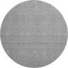 Dalyn Soft Essentials Gray SE6 8ft. x 8ft. Round Rug