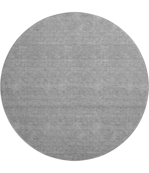 Dalyn Soft Essentials Gray SE6 8ft. x 8ft. Round Rug