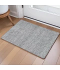 Dalyn Soft Essentials Gray SE6 1ft.8in. x 2ft.6in. Rect. Rug