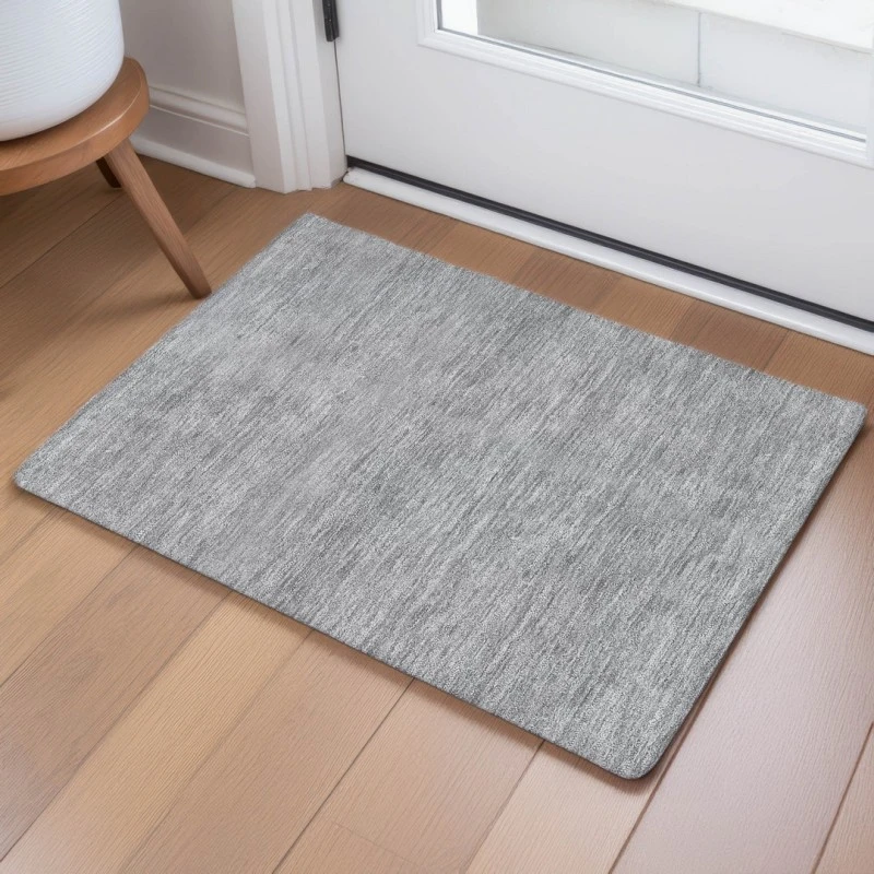 Dalyn Soft Essentials Gray SE6 1ft.8in. x 2ft.6in. Rect. Rug