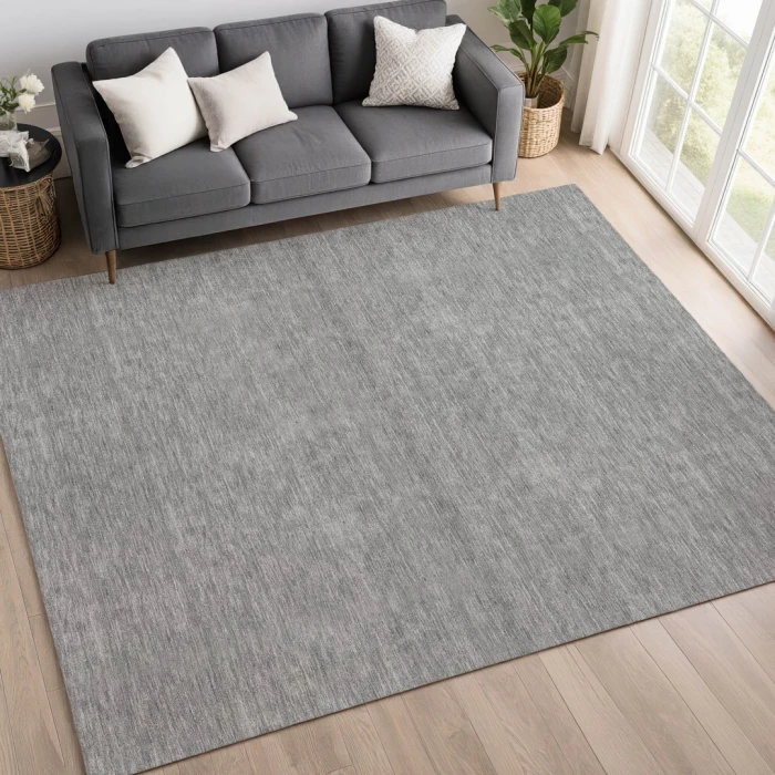 Dalyn Soft Essentials Gray SE6 3ft. x 5ft. Rect. Rug