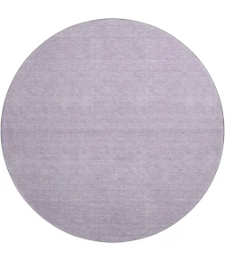 Dalyn Soft Essentials Purple SE6 8ft. x 8ft. Round Rug