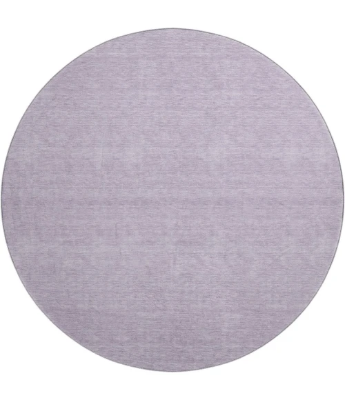 Dalyn Soft Essentials Purple SE6 8ft. x 8ft. Round Rug