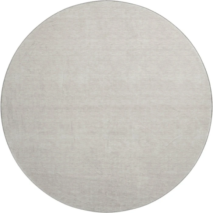 Dalyn Soft Essentials Ivory SE6 8ft. x 8ft. Round Rug