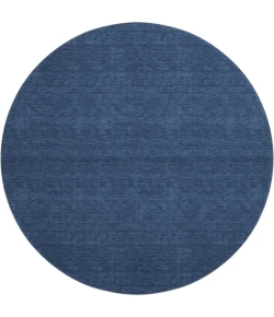 Dalyn Soft Essentials Blue SE6 8ft. x 8ft. Round Rug