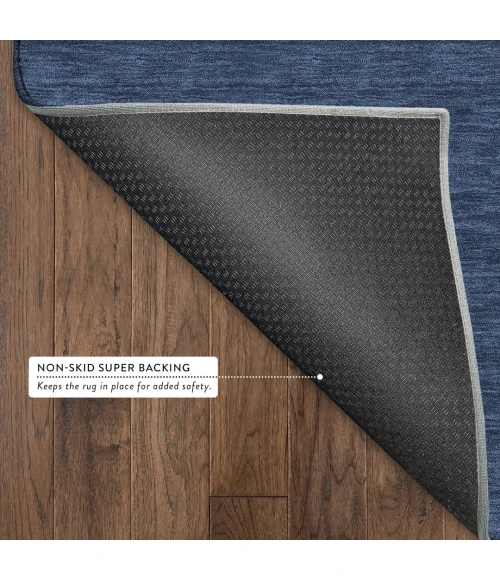 Dalyn Soft Essentials Blue SE6 2ft.6in. x 3ft.10in. Rect. Rug