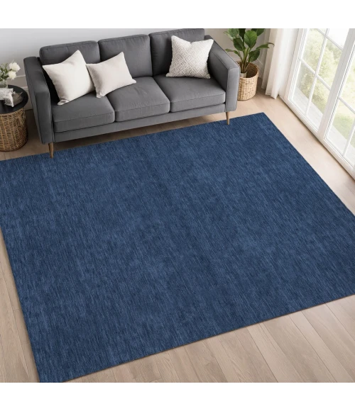 Dalyn Soft Essentials Blue SE6 2ft.6in. x 3ft.10in. Rect. Rug